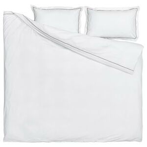 Brand New Ikea Bedding Silvertistel Duvet cover & pillow case(s), white/gray